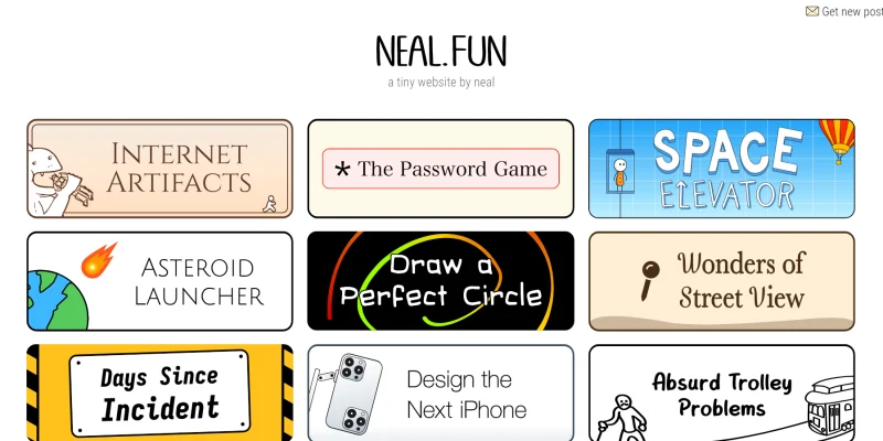 Neal.fun website